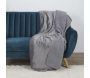 Plaid en flanelle et sherpa XXL 140x200 cm - THE HOME DECO FACTORY