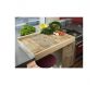 Plan de travail en bois avec grille - CHABRET