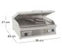 Plancha électrique en Inox qualité pro BBPlancha - GAR-0106