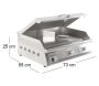 Plancha électrique en Inox qualité pro BBPlancha - GAR-0107