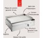 Plancha électrique en inox Chef 55 cm - PAL-0130