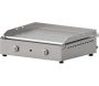 Plancha en inox lisse Chef 55 cm