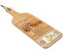 Planche apéro en bambou Bouteille de vin 50 cm