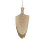 Planche à découper en acacia brut et écorce - AUB-6026