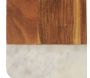 Planche à découper acacia et marbre - AUB-5141