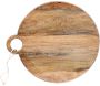 Planche à découper ovale en manguier 56 x 50 cm