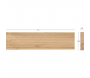 Lame de terrasse en pin 2.8 x 14.5 x 300 cm - 9,69