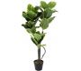 Plante verte artificielle en pot 110 cm