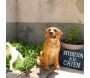 Plaque en fonte Attention au chien - ANT-0550