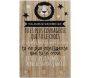 Plaque murale citation pour enfant