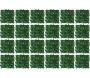Plaques clipsables de feuillage artificiel 6m² (Lot de 24)