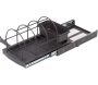 Plateau pour accessoires de cuisine fixation par le bas et extraction manuelle