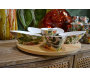 Plateau apéritif avec coupelles tulipe Yellowstone - 38,90