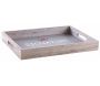 Plateau en bois gris The signature collection