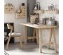 Plateau de bureau en pin massif - 