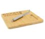 Plateau de fromage en bambou avec couteau - AUBRY GASPARD