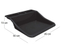 Plateau de jardinage en plastique avec rangement - 14,90