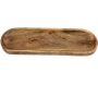 Plateau de présentation en bois de manguier 38 x 12.5 x 2.5 cm