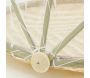 Plateau rond en bambou avec cloche en filet - 19,90