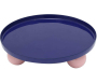 Plateau rond en métal Double Funky Large