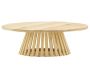 Plateau rond sur pied en pin - AUBRY GASPARD