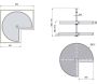 Plateau tournant 2 niveaux pour module de cuisine Shelvo - EMU-0219