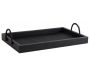 Plateaux en bambou et bois noirs (Lot de 2) - AUBRY GASPARD