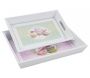 Plateaux en bois Gâteaux (Lot de 2) - AUB-1266