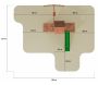 Plateforme de jeux en bois Carol - 891,48