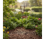 Pluviomètre de jardin en verre avec support en fonte - WATER IN THE GARDEN