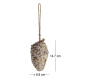 Pomme de pin fourrée de graines et graisse pour oiseaux - 2,74