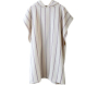 Poncho en coton bio Marina 95 x 80 cm