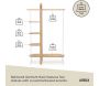 Portant à vêtement en bois Bellwood - 370,60