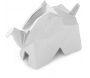 Porte-bagues éléphant chromé Origami - UMB-0447