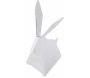 Porte-bagues lapin chromé Origami - 5