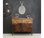 Porte-bouteille en aluminium en forme de cerf - 5