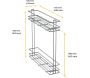 Porte-bouteilles extractible SupraMax - EMU-0275