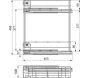 Porte-bouteilles latéral extractible avec fermeture amortie Supra - EMU-0203