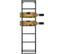 Porte bouteilles mural en métal Single - 29,90