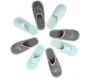 Porte chaussons invités avec 4 paires de chaussons Family - 11,90