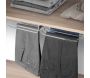 Porte-pantalons double amovible pour armoire Self - EMUCA