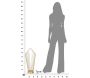 Porte parapluie en métal doré Glam 25.5 x 18.5 x 60 cm - MAU-0383