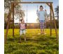 Portique en bois balançoire double Swing - AXI