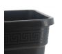 Pot de plantation carré noir 25 litres  33.5 x 33.5 x 34 cm - 13,90