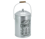 Pot à compost en métal Design