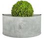 Pot de fleurs demi-rond Lion (Lot de 2) - ESS-1058