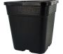 Pot de plantation carré noir 9 litres - FTK-0461