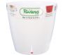 Pot en plastique rond avec réserve d'eau 35 cm Eva - RIV-0200