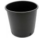 Pot de plantation rond de 10 litres noir  24 x 24 cm - FTK-0459