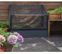 Potager mural PVC à adosser avec couverture de protection - 6